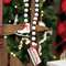 Black & White Ice Skate Rental Beaded Garland 37458;