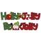 Holly & Jolly Gnome Wooden Cutout Word Sitter, 2 Asstd.