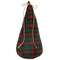 Stuffed Green & Red Felt Christmas Tree, 13.5" #CS38869