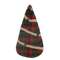 Stuffed Green & Red Felt Christmas Tree, 9"