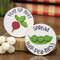 Spread Hap-pea-ness Mini Round Easel Sign, 2 Asstd.