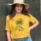 Wild and Free Sunflower T-Shirt, Heather Yellow Gold XXL L138XXL;