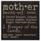 Definition Sign - MOTHER #32627