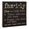 Definition Sign - FAMILY #32630