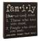 Definition Sign - FAMILY;