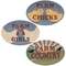 Farm Girl Plates - 3 asst.;