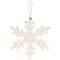 Snowflake Ornament - 10" ;