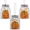 Happy Fall Mason Jar Ornaments 3/Asst #34998