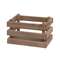 Small Vegetable Wooden Crate