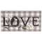 Buffalo Check Lily & Bunny "Love" Box Sign #37599