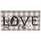 Buffalo Check Lily & Bunny "Love" Box Sign