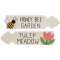 Honey Bee Garden Tulip Meadow Arrow Sitter, 2 Asstd. #37757