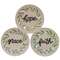 Grace, Faith, Hope Vine Plate, 3 Asstd.