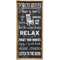 Porch Rules Wooden Sign