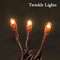 Twinkle Lights - Super Bright Teeny Bulbs - Brown Cord
