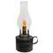 Barn Timer Lantern in Black