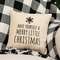 Merry Little Christmas Natural Pillow 15551;