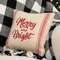Merry & Bright Red Striped Pillow 15660;