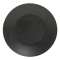 Small Black Wooden Plate #30221BK