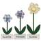 3 Set, Home, Blessed, Family Daisies on Base