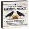 Retro "Two Old Crows" Farmer's Market Box Sign