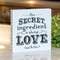 The Secret Ingredient Is Always Love and Butter Block
