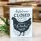 Kitchen Closed This Chick's Had It Box Sign