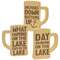 Drinking on the Lake Chunky Mug Sitter, 3 Asstd.