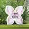 She Is Strong and Beautiful Wooden Butterfly Sitter