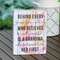 Behind Every Granddaughter Butterfly Box Sign