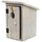 Outhouse Wooden Sitter, White