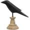 Wooden Crow Pedestal, Small #91157