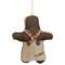 Gingerbread Cookie Girl Ornament #CS38613