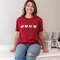Love Is All You Need T-Shirt, Antique Cherry Red L134;