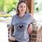 Rise & Shine Mother Cluckers T-Shirt, Heather Graphite L149;