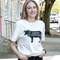Moooey Christmas T-Shirt, Natural L151XXL;