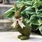 Mossy Bunny with Jute Bow Topiary SHNE4005;