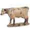 Antiqued Resin Holstein Cow Figurine #13118