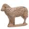 Antiqued Resin Sheep Figurine #13119