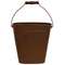 Rust & Black Oval Wall Planter #16089A