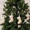Natural Christmas Stocking Garland 17032;