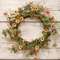 Teastain Blush Daisy & Eucalyptus Wreath 18382