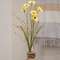 Wild Spring Geranium & Grass Spray, Yellow 18391;