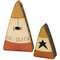 Candy Corn with Star - 2/Set;