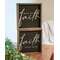 Faith Chalkboard Look Frame, 2 Asstd. 36079;