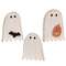 3 Set, Distressed Wooden Ghost & Friend Sitters #37320