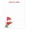 Please Let It Snow! Snowman Notepad;