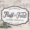 Fluff And Fold Laundry Co. Farmhouse Metal Sign 65217;