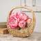 Wicker Flower Basket 65344;
