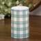 Green Buffalo Check Timer Pillar, 3"x5" 85093;